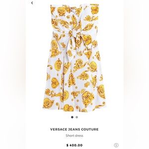 Versace Jeans Couture  size 8  beautiful cocktail, vacation or date night dress